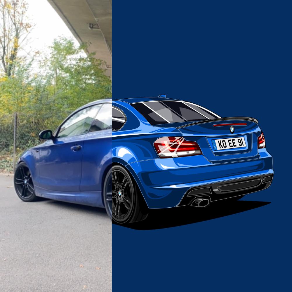 Dein Auto illustriert